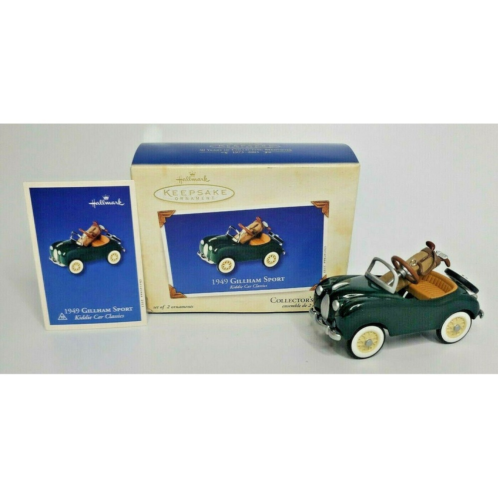 2003 Hallmark 1949 Gillham Sport Kiddie Car Classics Ornament U70/8139